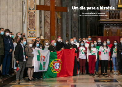 JMJ Lisboa 2023: Edição especial da Ecclesia documenta entrega dos símbolos da Jornada Mundial da Juventude a Portugal