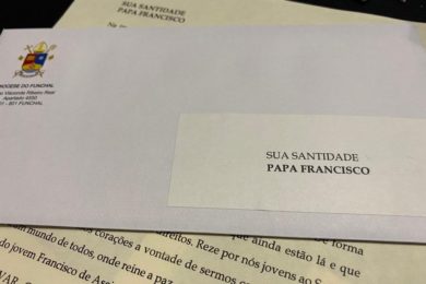 JMJ 2023: «Esperamos por si em Lisboa», diz carta dos jovens da Diocese do Funchal ao Papa