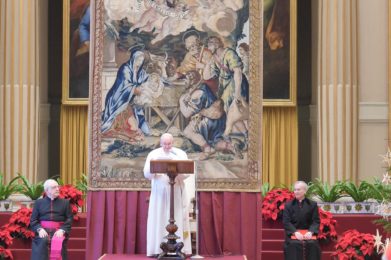 Natal: Papa concede bênção «Urbi et Orbi» desde o Palácio Apostólico