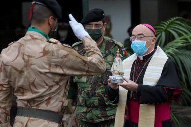 Madeira: Militares vão levar imagem de Senhora do Monte para o Afeganistão