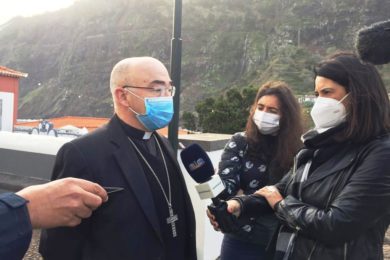 Funchal: D. Nuno Brás deixa mensagem de esperança e confiança à população afetada
