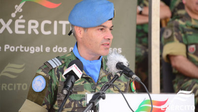 Forças Armadas: «O que eu desejo não é passar cá o Natal; espero passar com os meus, que é diferente» - Tenente-Coronel Victor Gomes