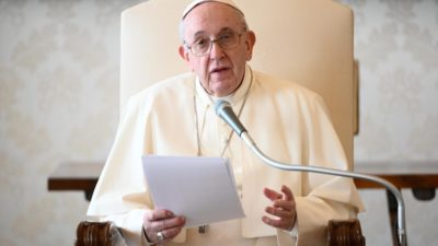 Vaticano: «Não há pecado que possa eliminar completamente a imagem de Cristo», diz o Papa