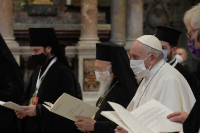 Ecumenismo: Papa apela à «unidade» entre cristãos, evocando semana de oração