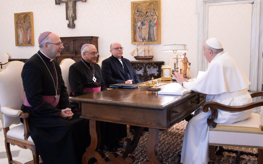 Vaticano: Papa recebeu presidência da Conferência Episcopal Portuguesa e evocou impacto da pandemia (c/áudio e fotos)