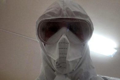 Covid-19: Rúben Figueiredo, padre e enfermeiro, decidiu regressar à «linha da frente» do combate da pandemia