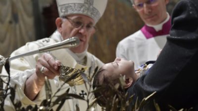 Vaticano: Pandemia cancela tradicional celebração do Batismo na Capela Sistina