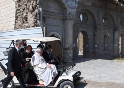 Iraque: Papa ficou «sem palavras» diante da destruição em Mossul
