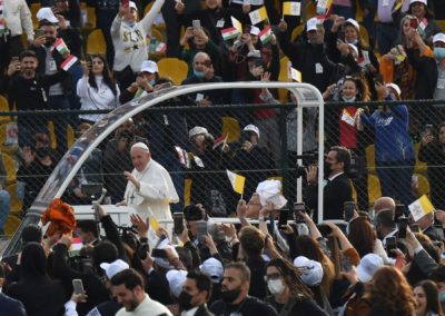 Médio Oriente: «Iraque ficará sempre comigo», diz o Papa