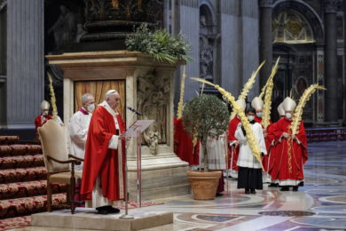 Homilia do Papa Francisco no Domingo de Ramos