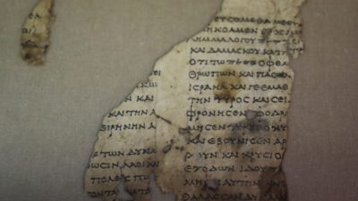 Israel: Arqueólogos descobriram novos fragmentos bíblicos, escritos principalmente em grego (C/fotos)