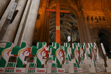 JMJ Lisboa 2023: Dioceses recebem réplicas do logotipo para preparar caminho rumo à Jornada (c/vídeo)