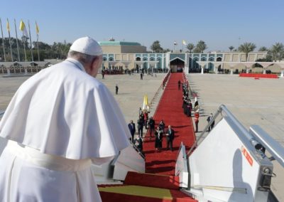 Iraque: Papa regressou a Roma após viagem histórica (atualizada)