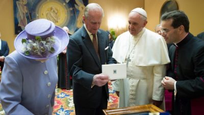 Inglaterra: Papa enviou telegrama pela morte de Duque de Edimburgo
