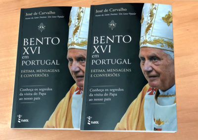 Publicações: José de Carvalho recorda viagem do Papa Bento XVI a Portugal