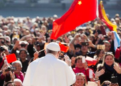 Vaticano: Papa pede orações pelos católicos da China
