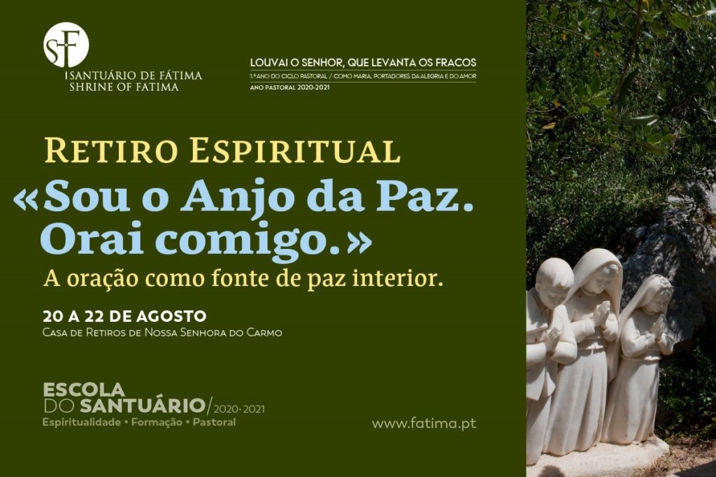 Fátima: Santuário promove retiro presencial «sou o Anjo a Paz. Orai comigo»