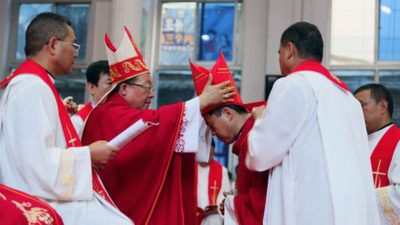 China: Quinto bispo ordenado após acordo entre Pequim e o Vaticano