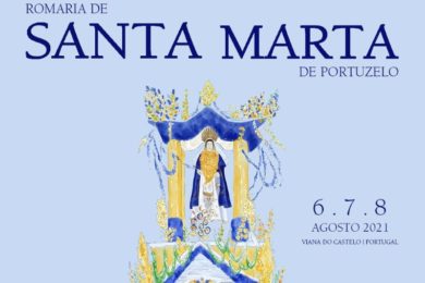 Viana do Castelo: Pároco «desenhou» cartaz da romaria de Santa Marta de Portuzelo