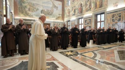 Vida Consagrada: Papa Francisco recebeu os participantes do capítulo geral dos Carmelitas Descalços