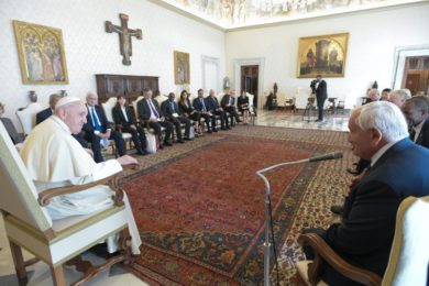 Vaticano: «Paz nunca foi tão necessária e urgente» - Papa Francisco