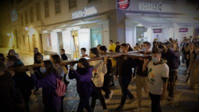 JMJ 2023: Símbolos da Jornada Mundial da Juventude começam peregrinação de dois anos em Portugal (c/fotos e vídeo)
