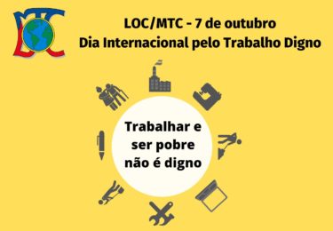 Portugal: Liga Operária Católica promove conferência «trabalhar e ser pobre não é digno»