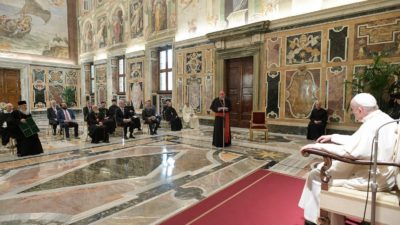 Ecumenismo: «É bom cultivar uma unidade enriquecida pelas diferenças», disse o Papa a Grupo de Trabalho Misto Ortodoxo-Católico