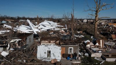 Solidariedade: Papa manifestou «tristeza» pelo «impacto devastador» dos tornados nos Estados Unidos da América
