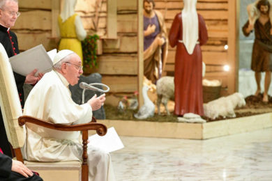 Natal: «A história não pode prescindir» do nascimento de Jesus - Papa Francisco