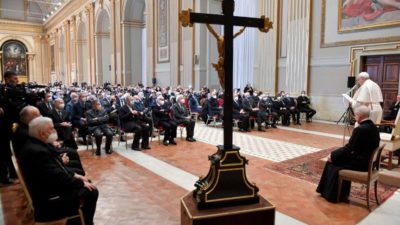 Vaticano: Papa encoraja trabalho dos juristas católicos em defesa da «dignidade humana»