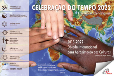 Publicações: Calendário «Celebração do Tempo» pretende aproximar tradições religiosas presentes em Portugal (c/vídeo)
