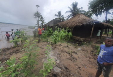 Moçambique: 24 mil pessoas afetadas e três óbitos são números preliminares da destruição da tempestade tropical Ana