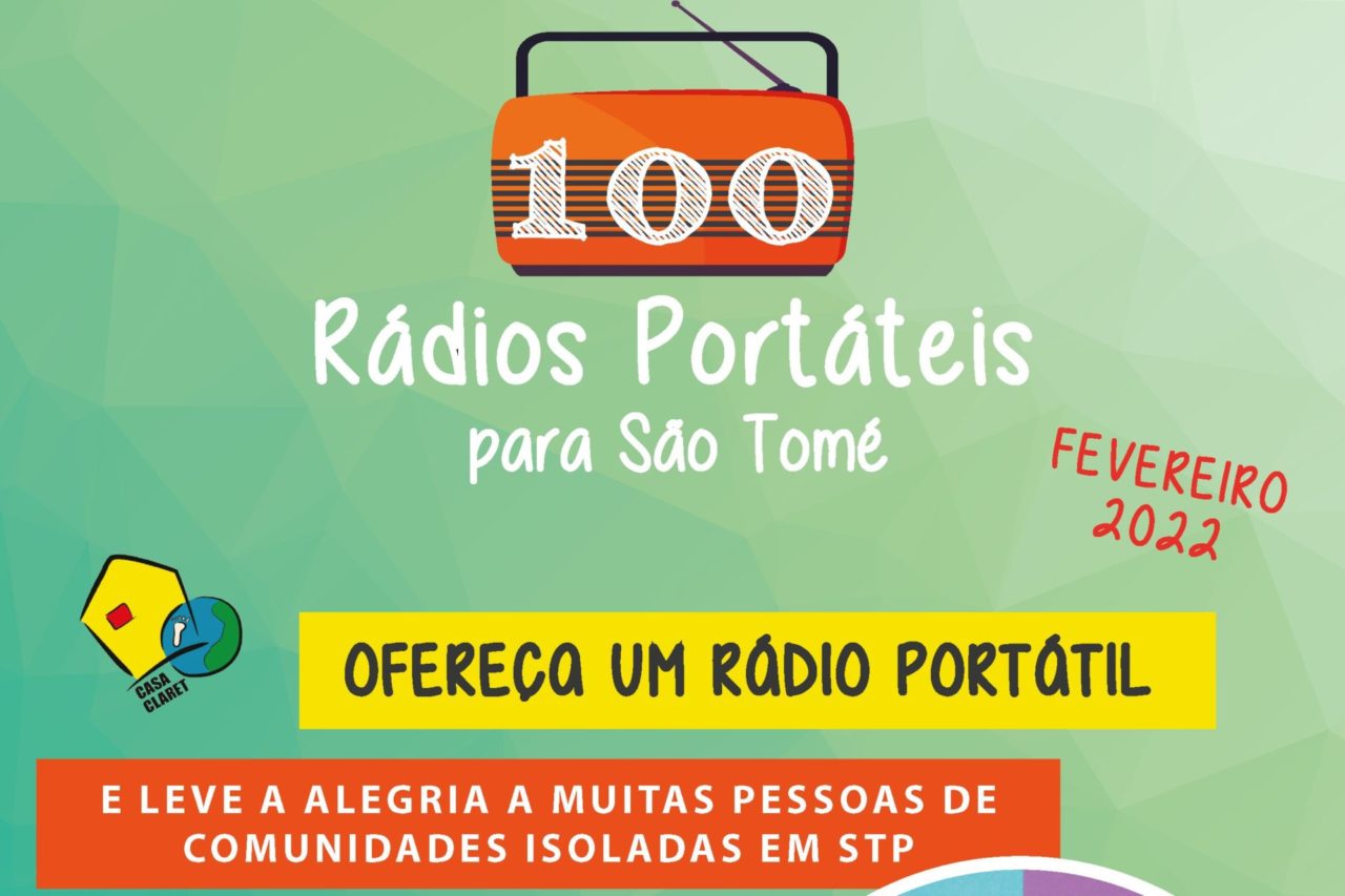 Solidariedade Campanha de angariação de rádios portáteis para São Tomé