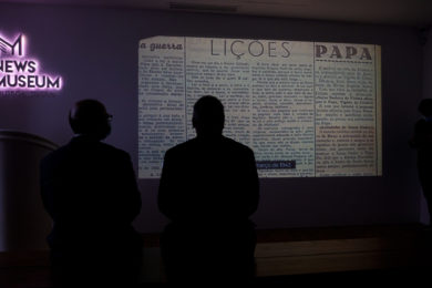 Media: Centenário do jornal «Voz da Fátima» chega ao NewsMuseum, em Sintra (c/vídeo)
