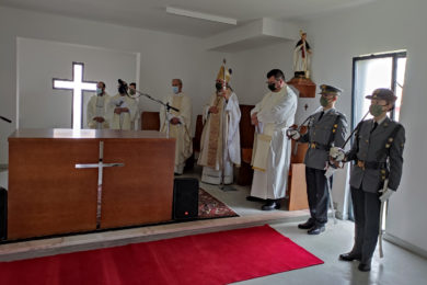 Forças Armadas: D. Rui Valério dedica nova capela na Academia Militar, um lugar de «escuta», «ação» e «diálogo» (c/fotos)