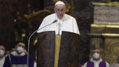 Igreja: «Um drama do nosso tempo é fechar os olhos à realidade», alertou o Papa (c/vídeo e fotos)