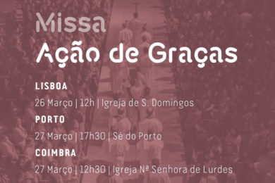 Solidariedade: Missa de ação de graças da «Missão País» em três cidades