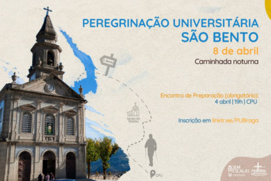 Braga: Pastoral Universitária realiza peregrinação noturna a São Bento da Porta Aberta