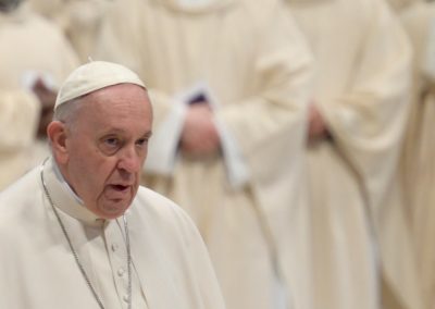 Vaticano: Papa sublinha necessidade de «reconciliação» para mundo em guerra (c/fotos)