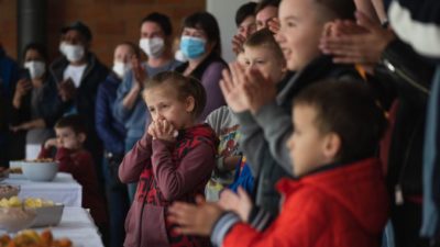 Porto: Bispo visitou refugiados ucranianos, acolhidos pela diocese