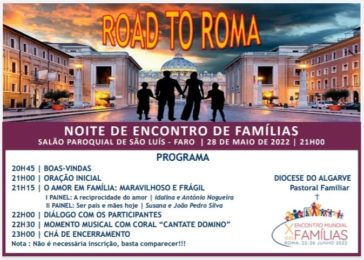 Algarve: ‘Noite de Encontro de Famílias’ para as paróquias da Vigararia de Faro