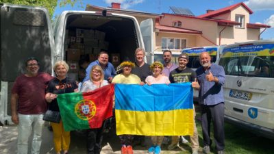 Portimão: Campanha solidária angariou «cerca de 14 mil euros», em material hospitalar, para a Ucrânia