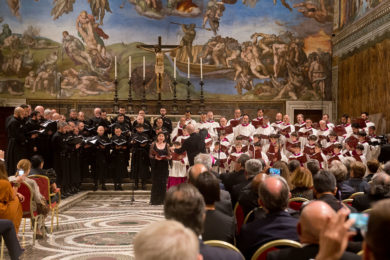 Vaticano: Capela Sistina acolheu concerto ecuménico pela paz