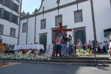 Açores: Mais do que «um facto para a história», peregrinação dos símbolos da JMJ é motivadora para uma «mudança de página» (c/fotos)