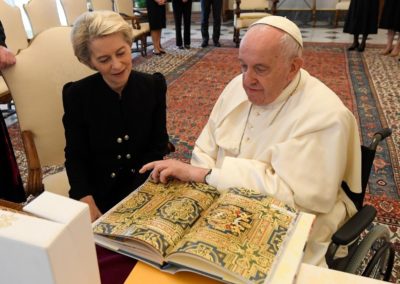 Vaticano: Papa recebeu presidente da União Europeia