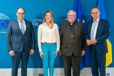 Europa: Igrejas Cristãs reuniram-se com a presidente do Parlamento Europeu