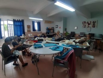 Santarém: Centro Social Paroquial de Abrã dinamiza projeto de combate ao isolamento dos idosos (c/fotos)