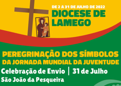 JMJ2023: Símbolos despedem-se de Lamego e entram em Bragança pela Barragem da Valeira