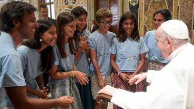 Vaticano: Papa recebeu Equipas Jovens de Nossa Senhora, apontando à JMJ 2023